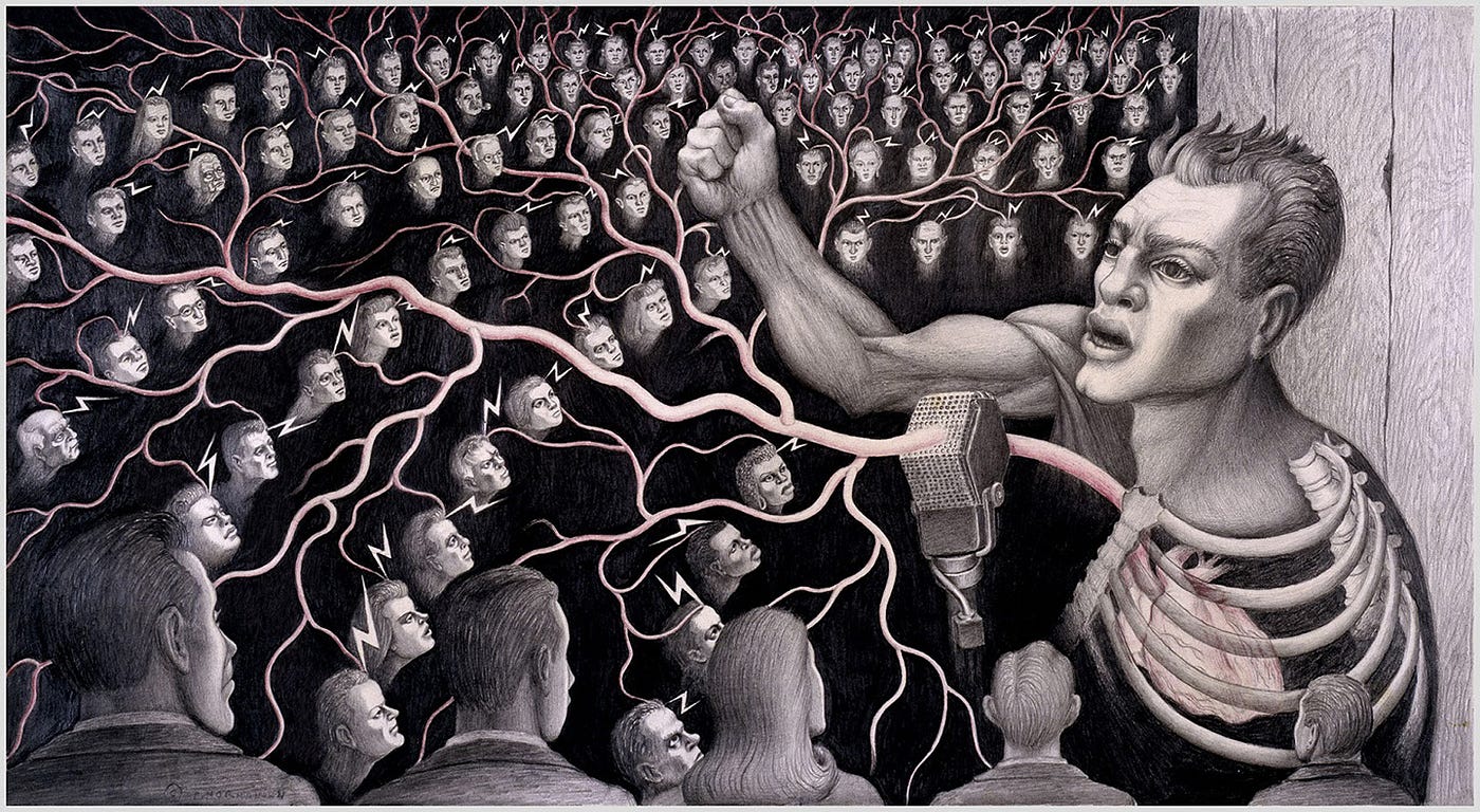 Retorik sanatı temsili görsel