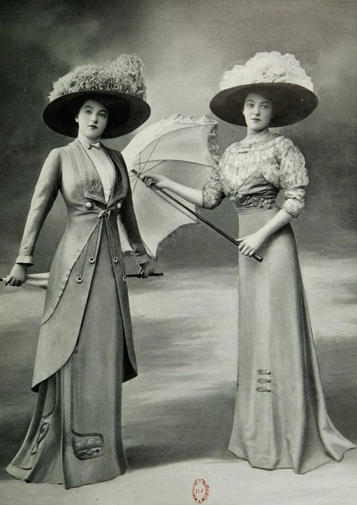 Edward dönemi kadın modası (Belle Époque) https://luxtailor.com/history-of-fashion-edwardian-era-in-the-early-1900s